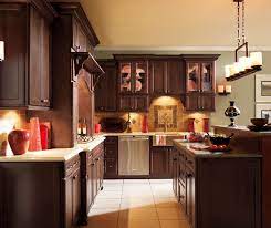 dark maple kitchen cabinets decora