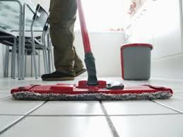how to clean tiled floors with vinegar