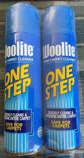 woolite foam carpet cleaner one step