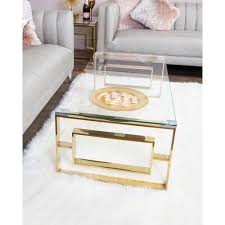 Aspen Gold Metal Coffee Table First