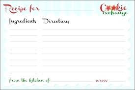 Refreshing Printable Recipe Cards For Free Christmas Card