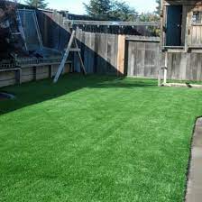 Synthetic Turf Installation In