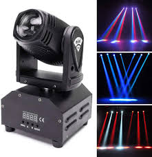 Amazon Com U King Moving Head Stage Light Rgbw 4 In 1 Dmx512 Rotating Wash Lighting Effect Spotlight With Sound Activated Control For Dj Disco Show Club Dance Party Wedding Bar Theater Pub Christmas