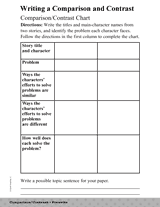 Compare contrast essay outline example  You can compare and contrast  different elements of each subject