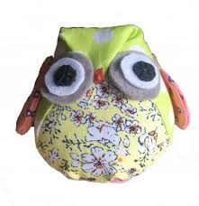 pintucloo small owl soft toy