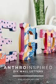 Diy Wall Letters Inspired By