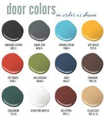 colorful doors colorfully behr