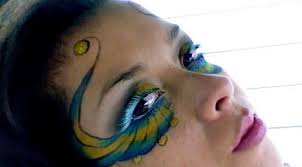 carnival inspired makeup tutorial