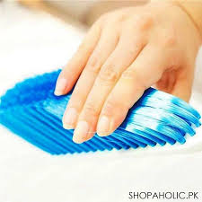 sofa carpet cleaning brush at the