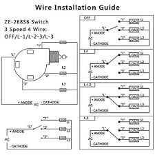 Ceiling Fan Switch 3 Sd 4 Wire Zing