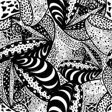 seamless zentangle doodle wallpaper