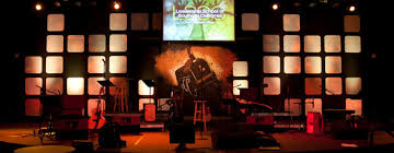 App Wall Church Stage Design Ideas