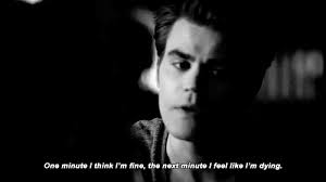 We post quotes, photos and much more. The Next Minute I Feel I M Dying Stefan Vampire Diaries Quotes Paul Wesley Vampire Diaries Vampire Diaries