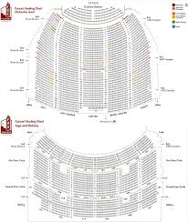 Unusual Fox Atlanta Seat Map Proctors Theater Seating Chart
