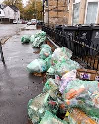 waste collection strikes continue