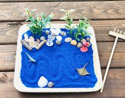 Beach Zen Garden Kit Mini Ocean Zen