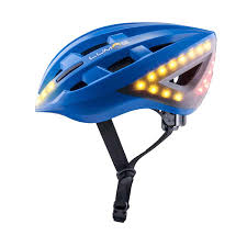 Lumos Kickstart Helmet Cobalt Blue Uni Size Electric Cyclery