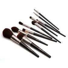 brush set in case chocolate inglot