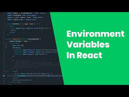 setting up environment variables for
