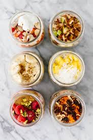 This recipe is incredibly versatile. Easy Overnight Oats 6 Amazing Flavors Downshiftology
