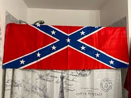 confederate flag bath mat
