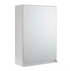 single mirrored wall cabinet