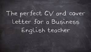 The Perfect Cv And Cover Letter For A Business English