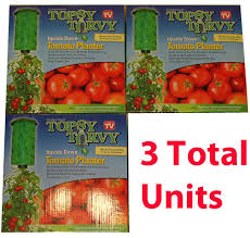 3 X Topsy Turvy Tomato Herb And
