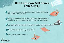 how to remove salt stains from carpet