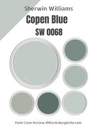 sherwin williams copen blue palette