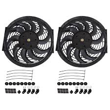 electric radiator cooling fan embly
