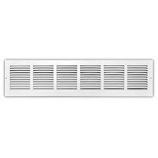 30 In X 6 In White Return Air Grille