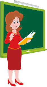 Clipart tahtada elinde kitap ders anlatan bayan öğretmen resmi png | Meb  Ders