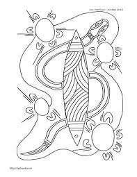 16 Free Aboriginal Art Colouring Pages