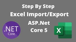 aspnet core 5 reading and exporting