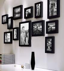 Synthetic Wood Wall Photo Frame Set