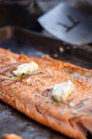 grilled steelhead trout with herb
