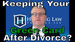 conditional green card after divorce