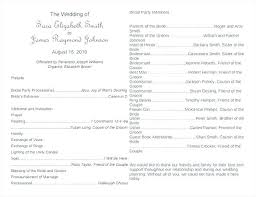 Wedding Program Wording Sample 7 Must Have Details On Your