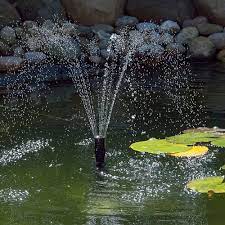 pond without electrical pumps