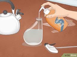 how to get milk out of carpet wet