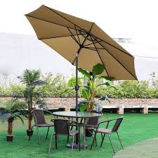 3m Large Garden Parasol Outdoor Cafe