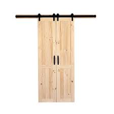 solid wood split barn door