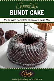 Mix cake ingredients together with an electric mixer. Gluten Free Rich Chocolate Holiday Bundt Cake Chocolate Bundt Cake Gluten Free Cake Mixes Gluten Free Christmas