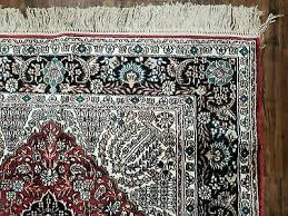 oriental kashmir silk rug 400 kpsi wow