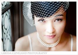 birdcage veil asian bride sf city hall