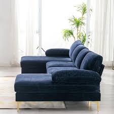 chenille sectional sofa and chaise