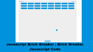 brick breaker javascript code