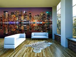 Wall Mural Gold Reflections Nyc New