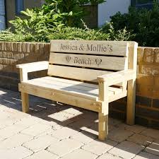Personalised Children S Benches Snobs